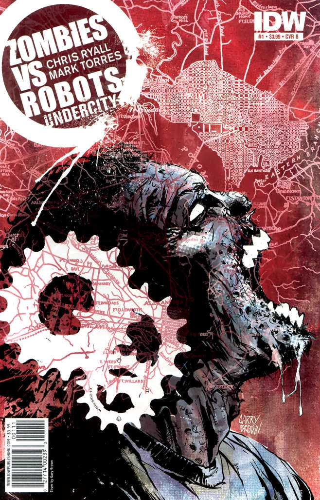 Zombies vs. Robots: Undercity #1 Variation B