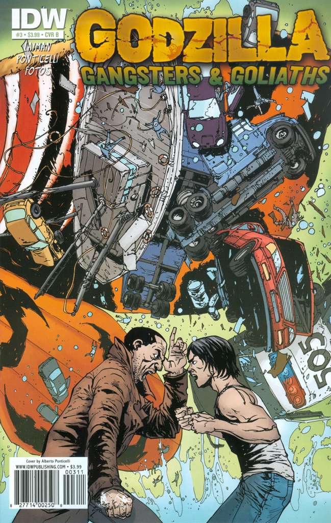 Godzilla: Gangsters & Goliaths #3 Variation B