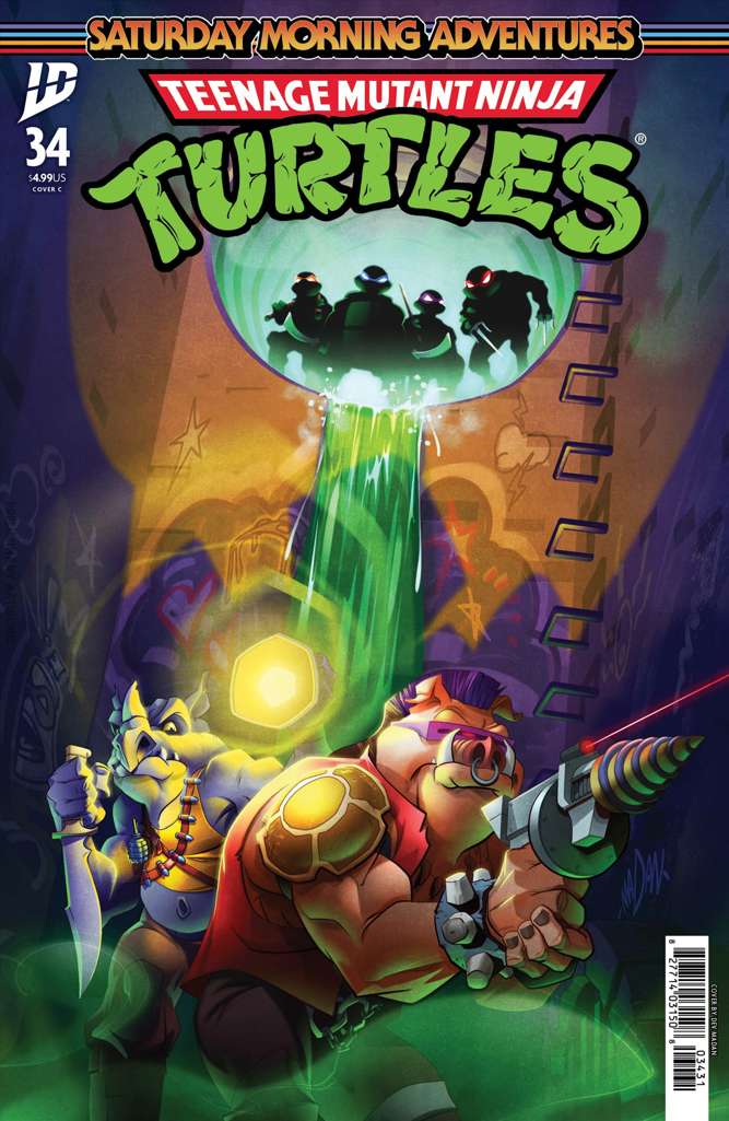Teenage Mutant Ninja Turtles: Saturday Morning Adventures Continued #34 Variation C