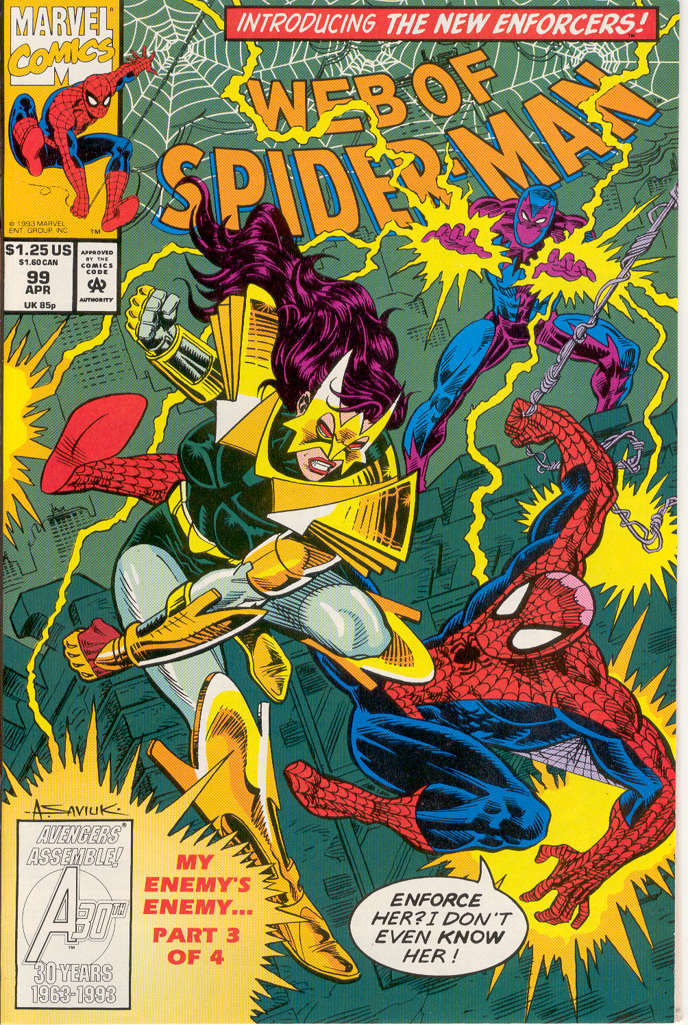 The Web of Spider-Man #99