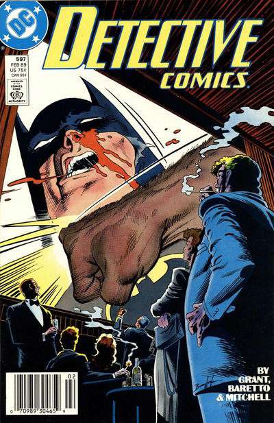 Detective Comics #597 Newsstand Edition