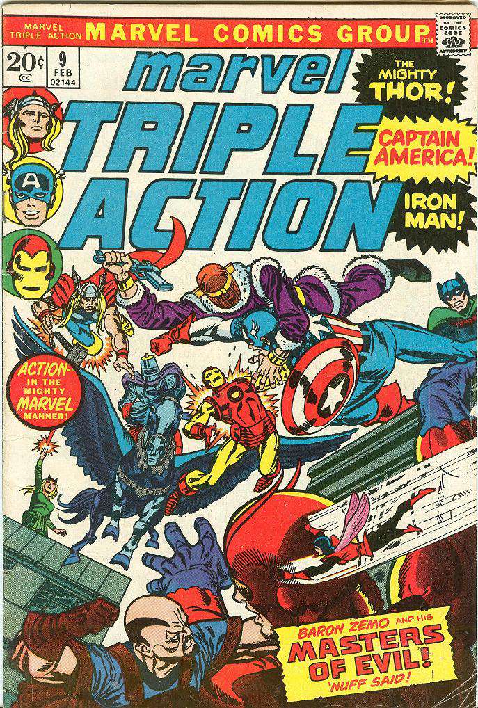 Marvel Triple Action #9