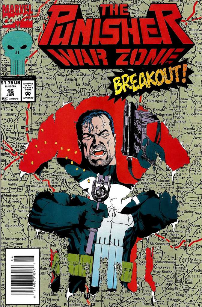 The Punisher: War Zone #16 Newsstand Edition