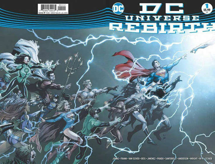 DC Universe Rebirth #1  - 2nd printing
