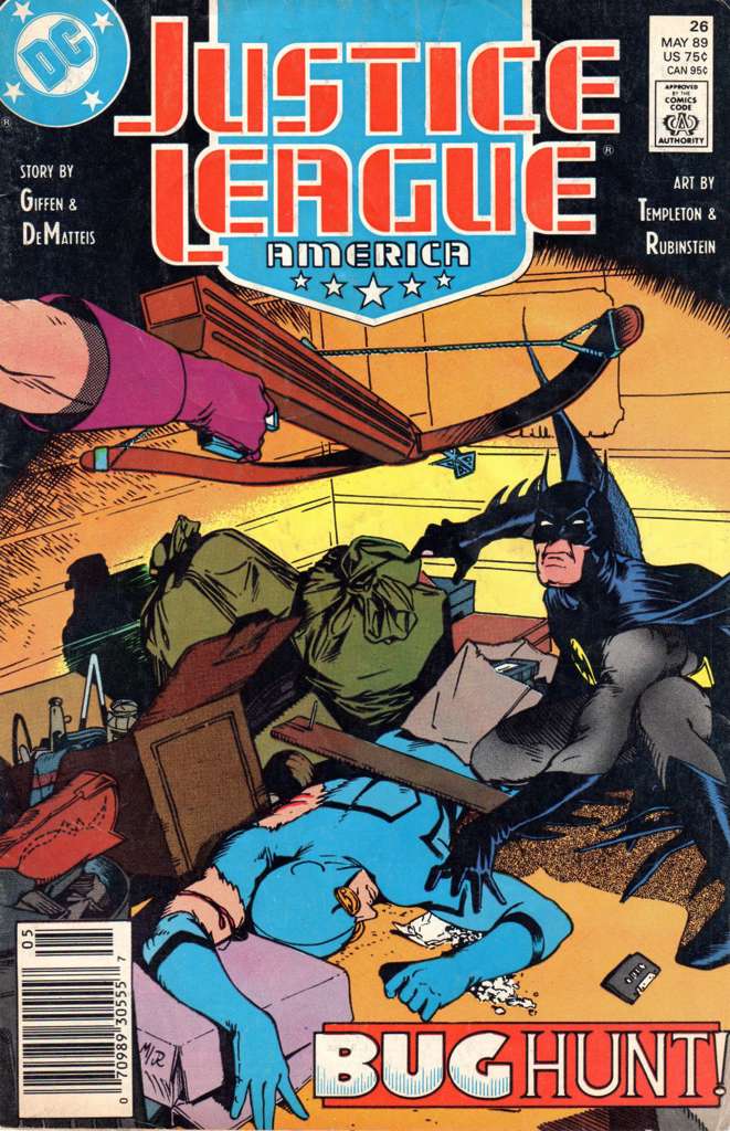 Justice League America #26 Newsstand Edition