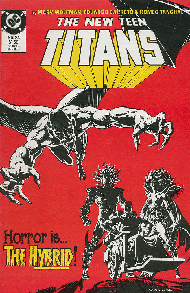 The New Teen Titans (2nd Series) #24