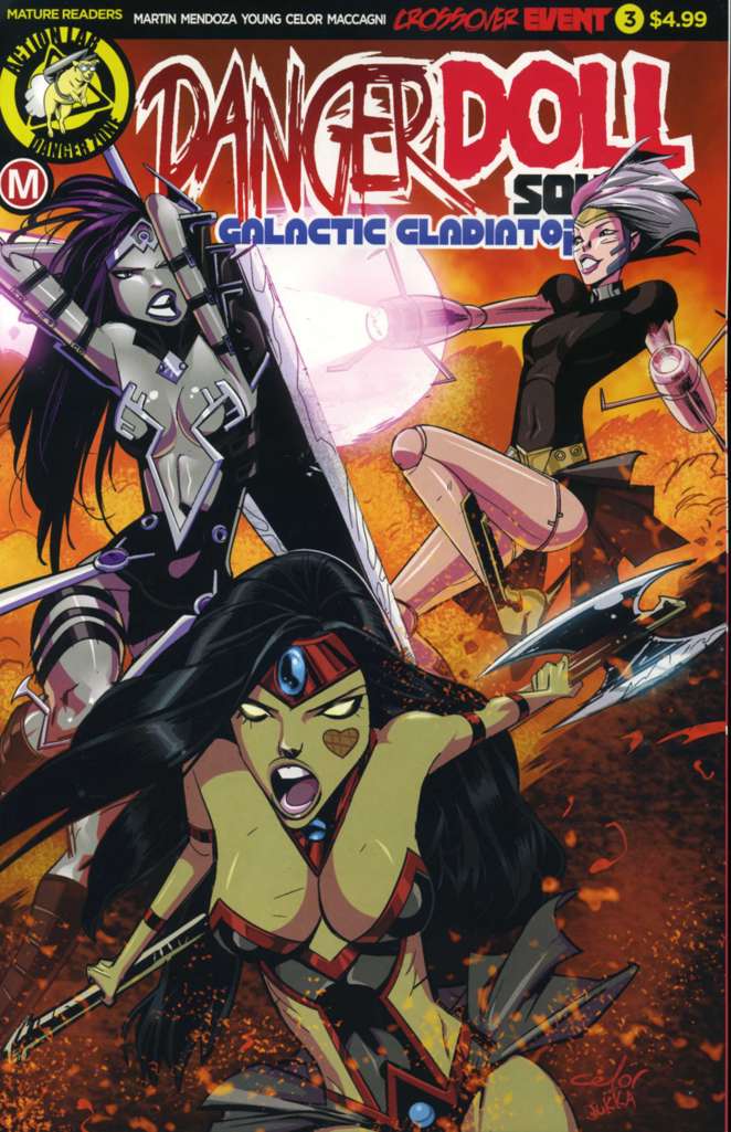 Danger Doll Squad Galactic Gladiators #3 Variation A