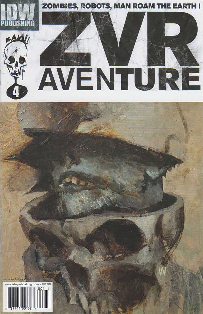 Zombies Vs. Robots Aventure #4 Variation A