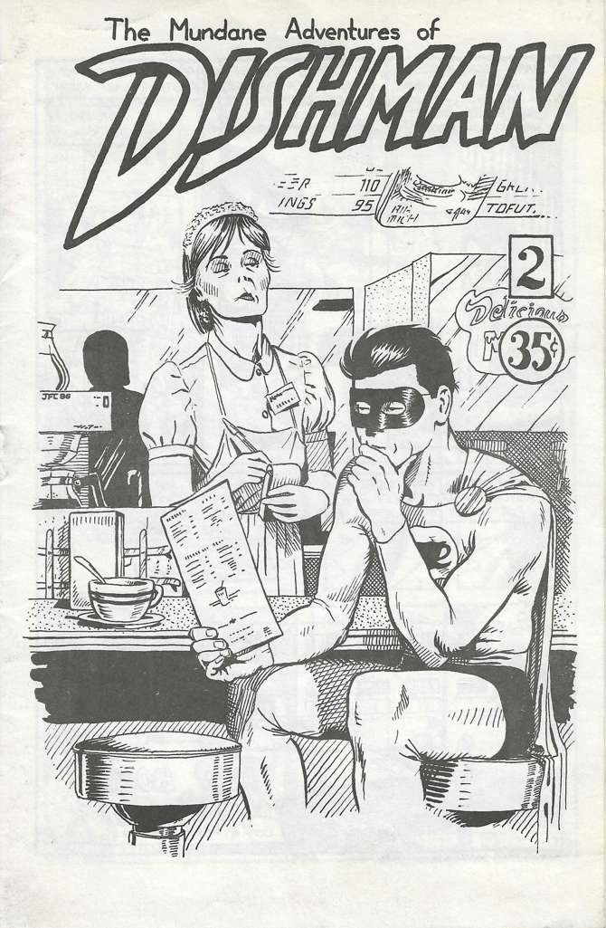 The Mundane Adventures of Dishman #2  - 3rd printing
