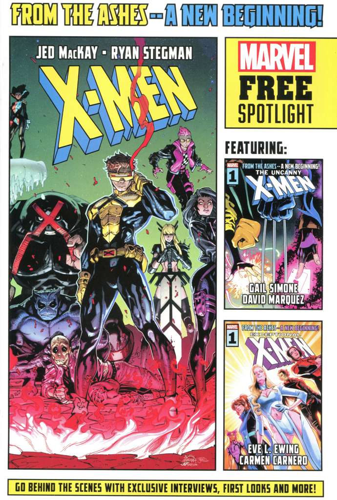 X-Men: From the Ashes Sampler #1
