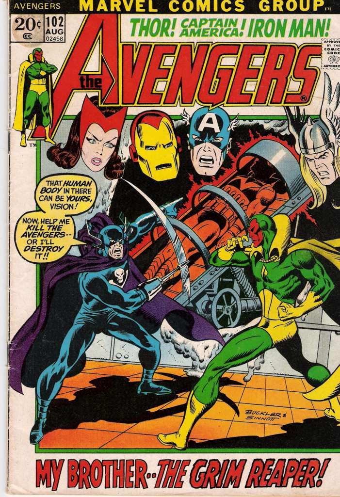 The Avengers #102