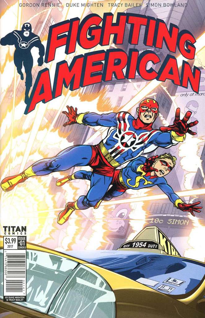 Fighting American (Titan, 2nd Series) #1 Variation D