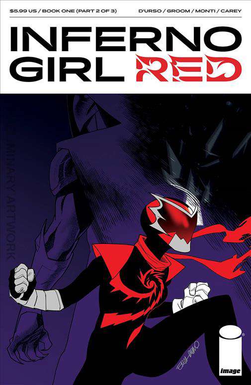 Inferno Girl Red: Book One #2 Variation B