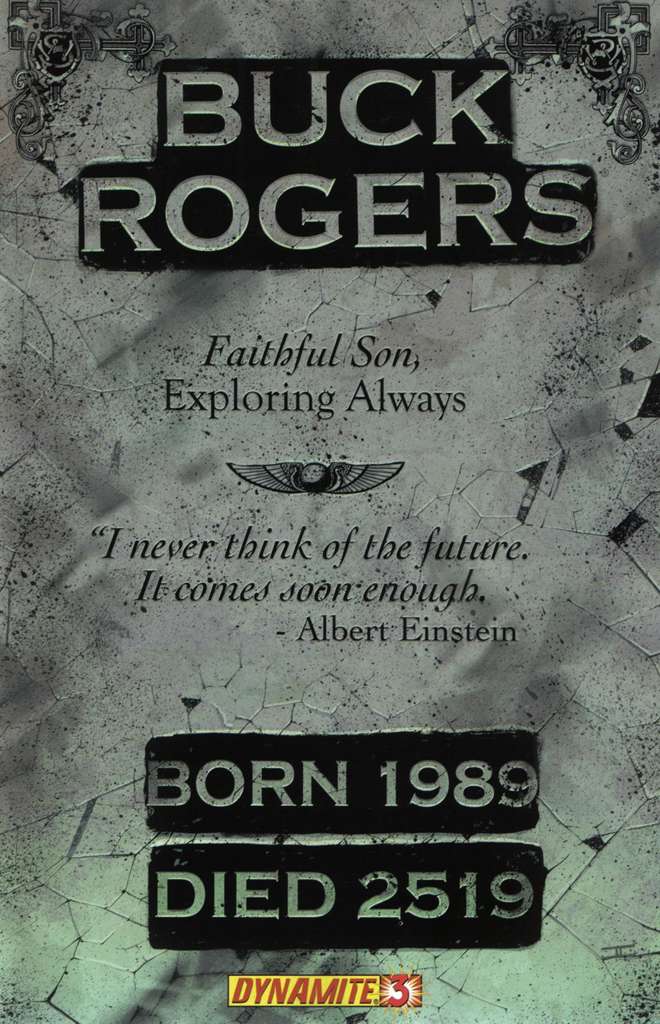 Buck Rogers (Dynamite) #3 Variation A