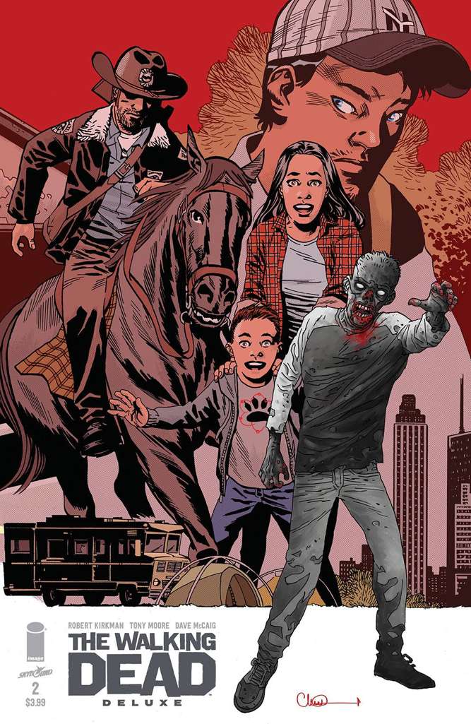 The Walking Dead Deluxe #2 Variation C