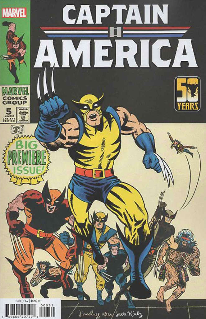 Captain America (11th Series) #5 Variation B