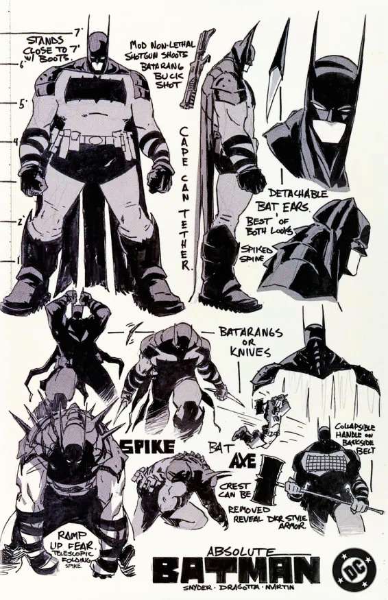 Absolute Batman #1 Variation G - 2nd printing