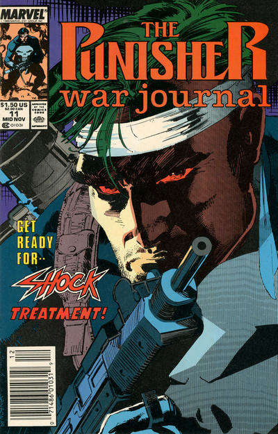 The Punisher War Journal #11 Newsstand Edition