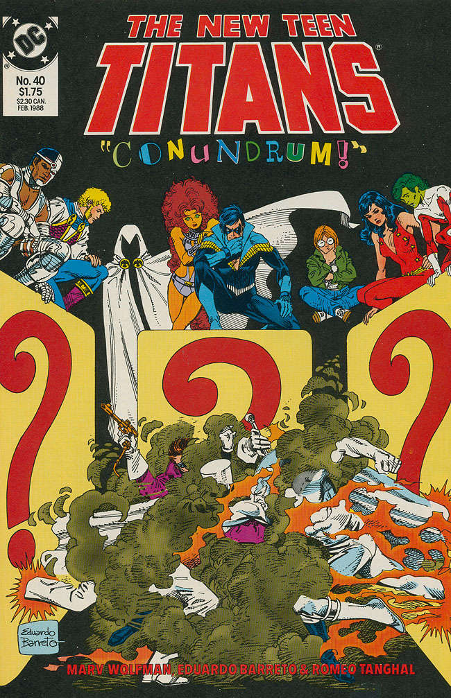 The New Teen Titans (2nd Series) #40