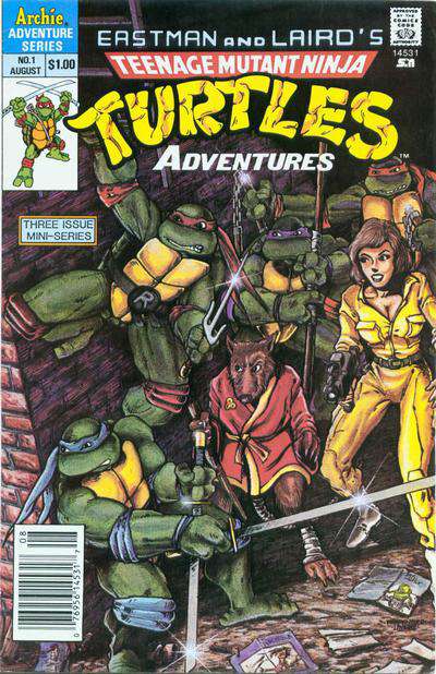Teenage Mutant Ninja Turtles Adventures (1st Series) #1 Newsstand Edition