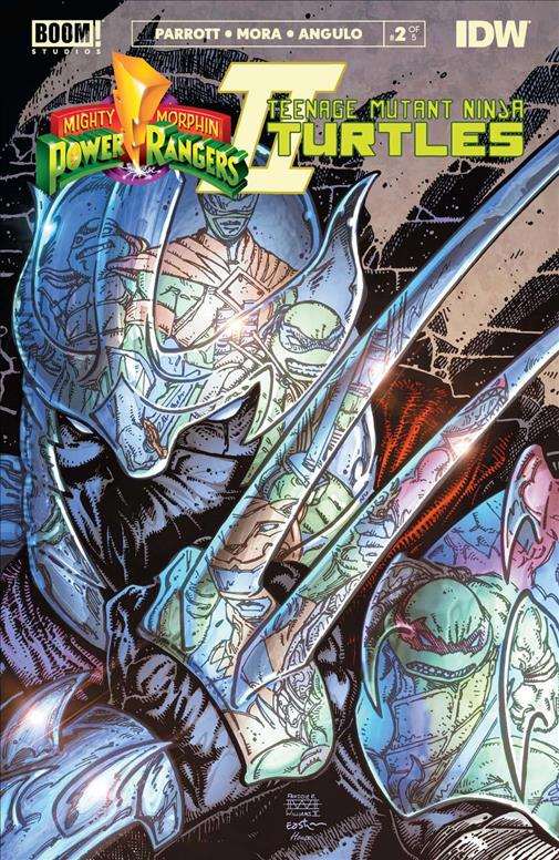 Mighty Morphin Power Rangers/Teenage Mutant Ninja Turtles II #2 Variation B