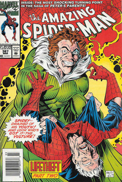 The Amazing Spider-Man #387 Newsstand Edition