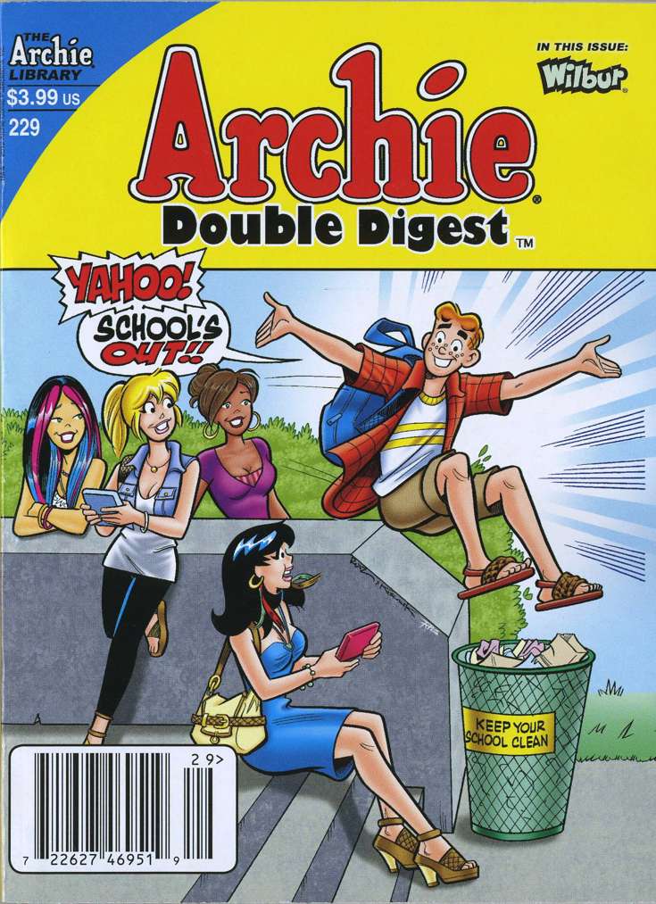 Archie’s Double Digest Magazine #229 Newsstand Edition