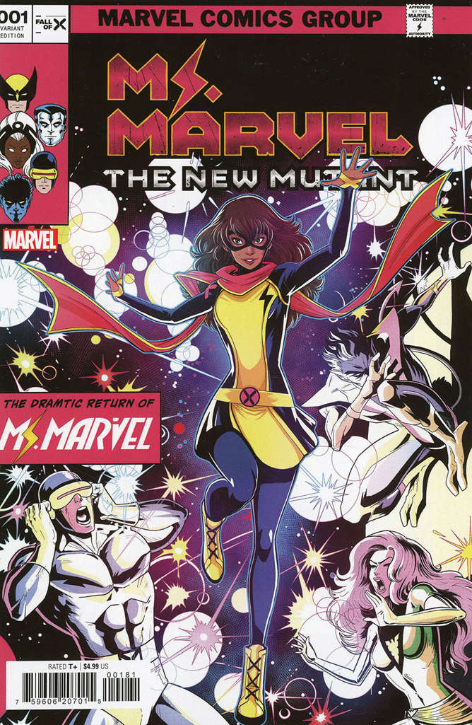 Ms. Marvel: The New Mutant #1 Variation G