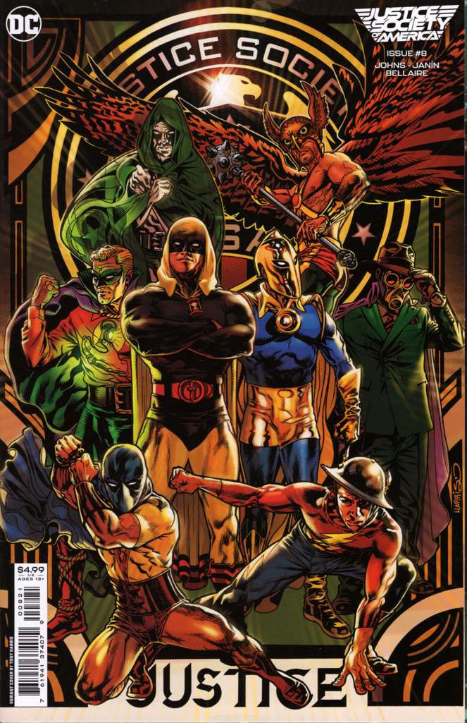 Justice Society of America (3rd Series) #8 Variation B