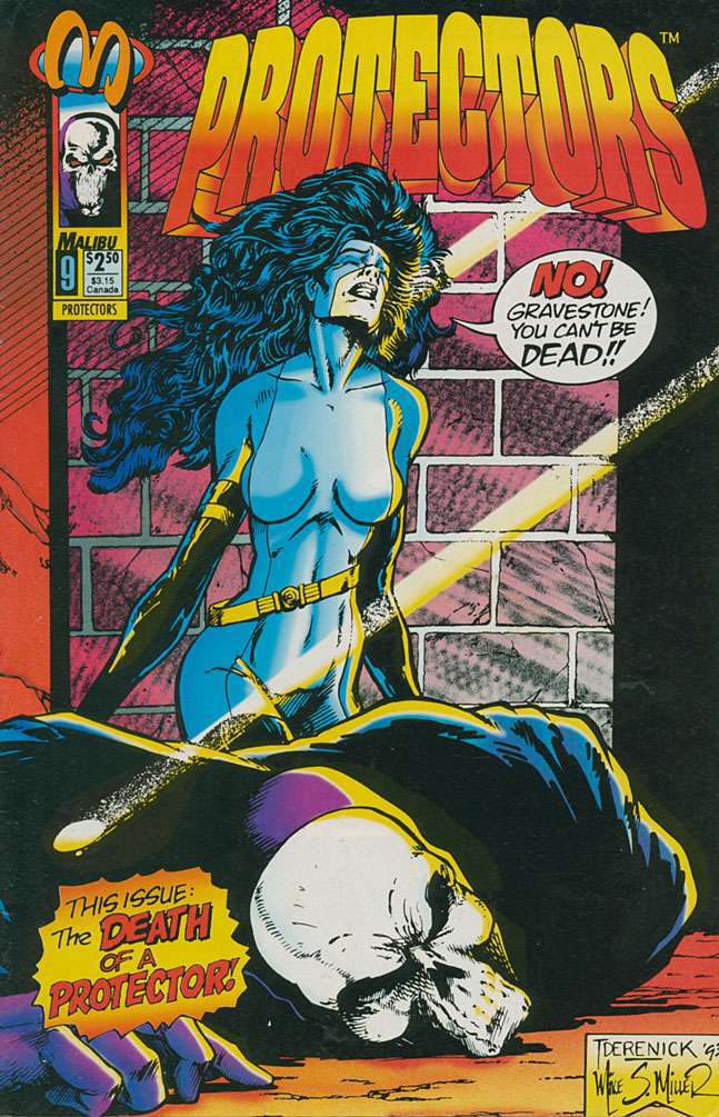 The Protectors (Malibu) #9 Collector’s Set