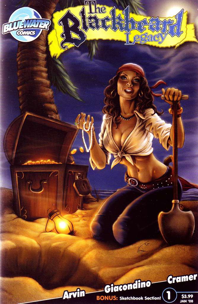 The Blackbeard Legacy (Bluewater) #1 Variation B