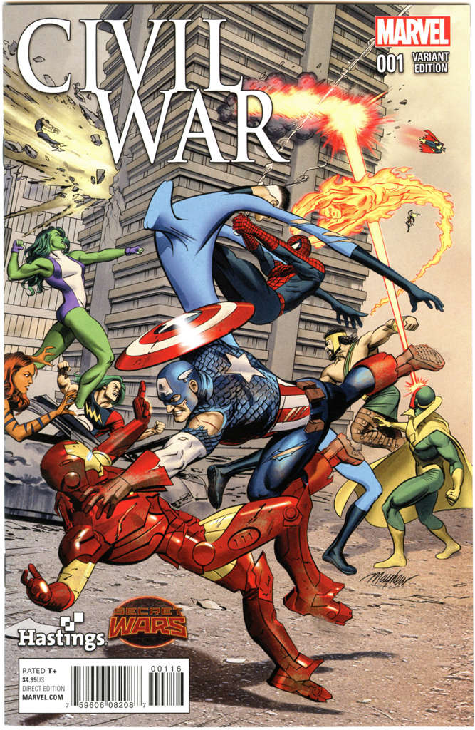 Civil War (2nd Series) #1 Variation L