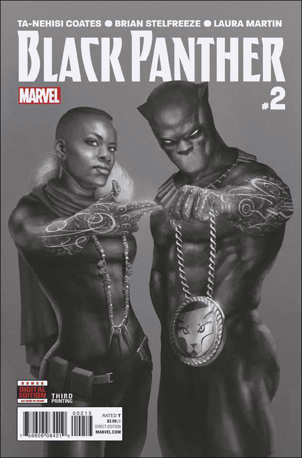 Black Panther (5th Series) #2 Variation A - 3rd printing