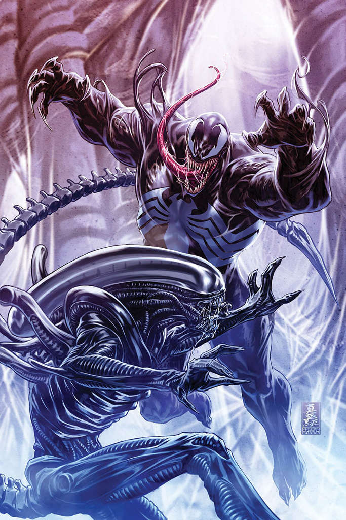 Aliens vs. Avengers #1 Variation F