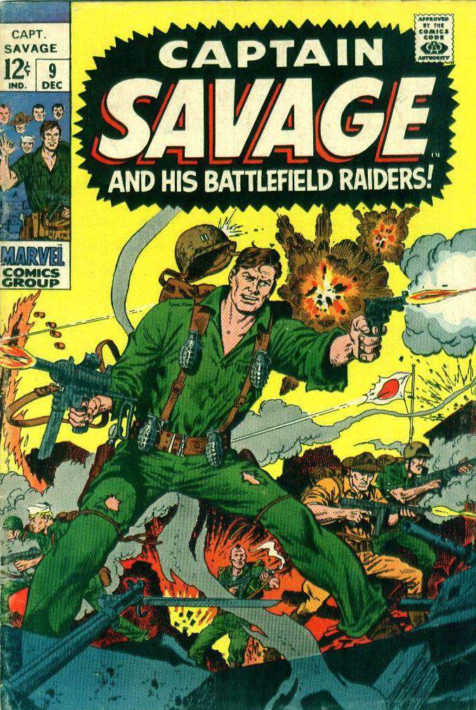 Capt. Savage and His Leatherneck Raiders #9
