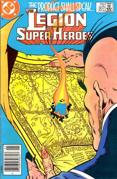 The Legion of Super-Heroes (2nd Series) #307 Newsstand Edition