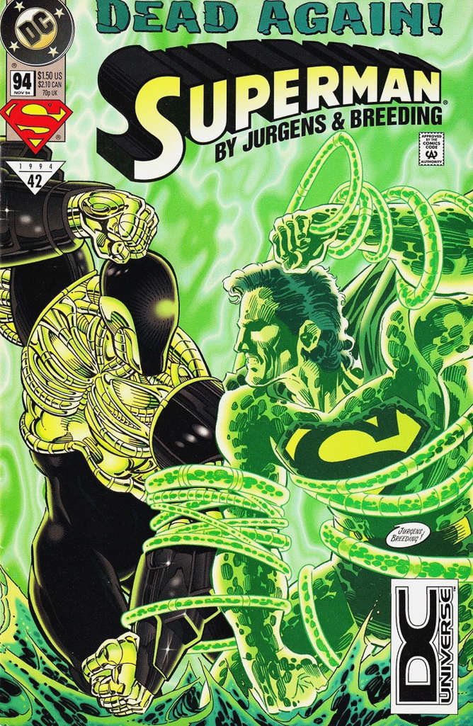 Superman (2nd Series) #94  - 2nd printing