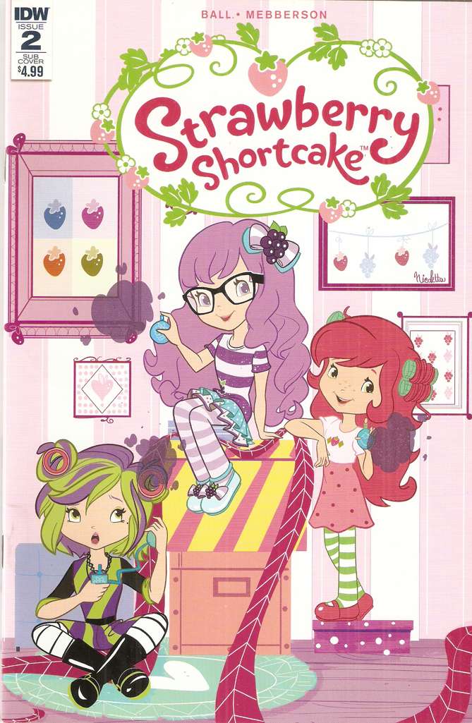 Strawberry Shortcake (IDW) #2 Variation B