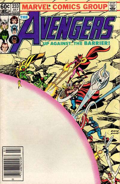 The Avengers #233 Newsstand Edition