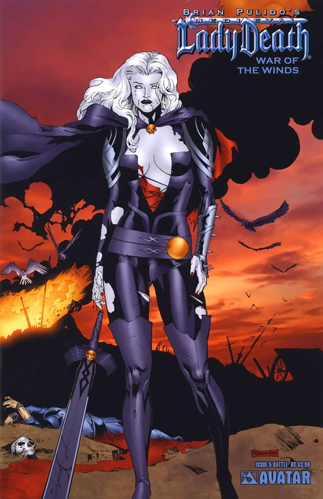 Medieval Lady Death: War of the Winds (Brian Pulido’s…) #5 Variation B