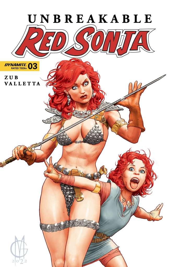 Unbreakable Red Sonja #3 Variation C