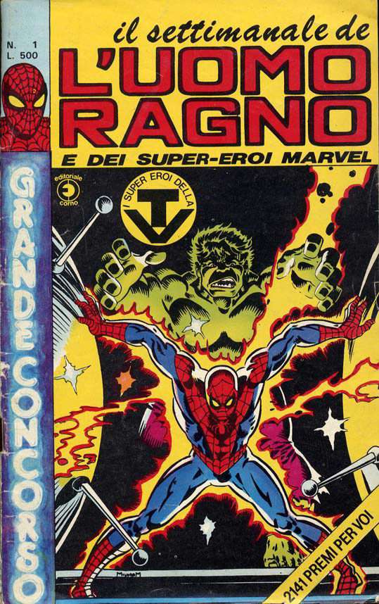 Settimanale de L’Uomo Ragno e dei Super-eroi Marvel, Il