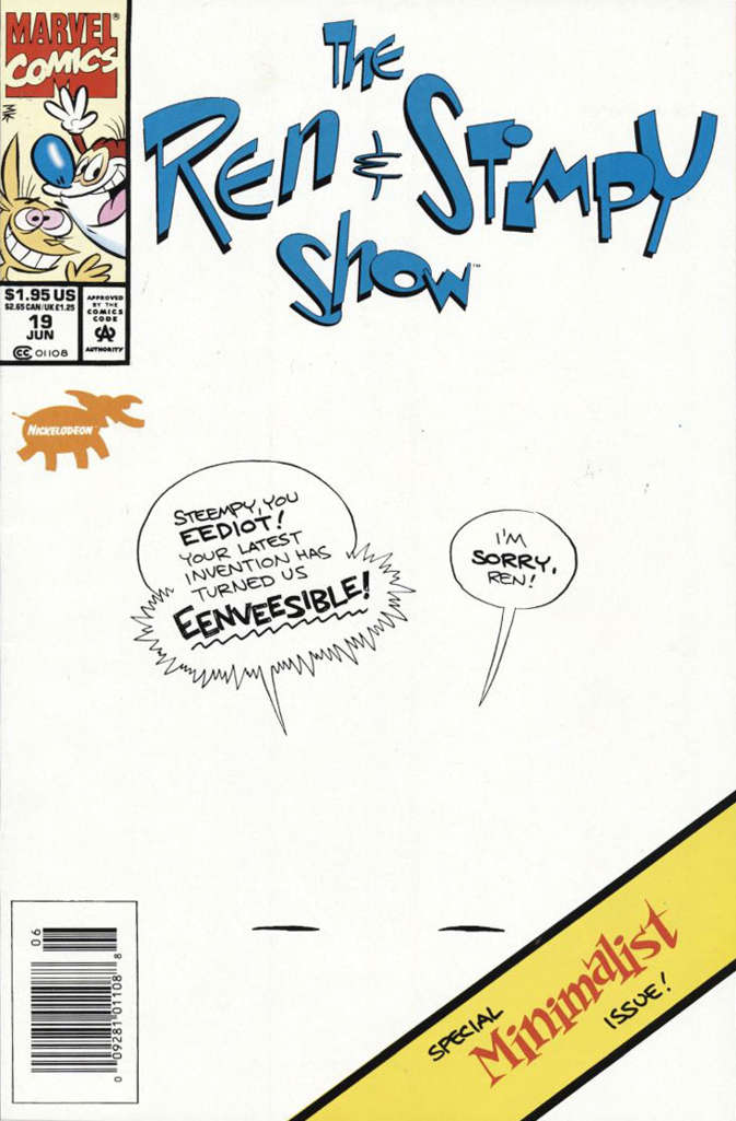 Ren & Stimpy Show #19 Newsstand Edition