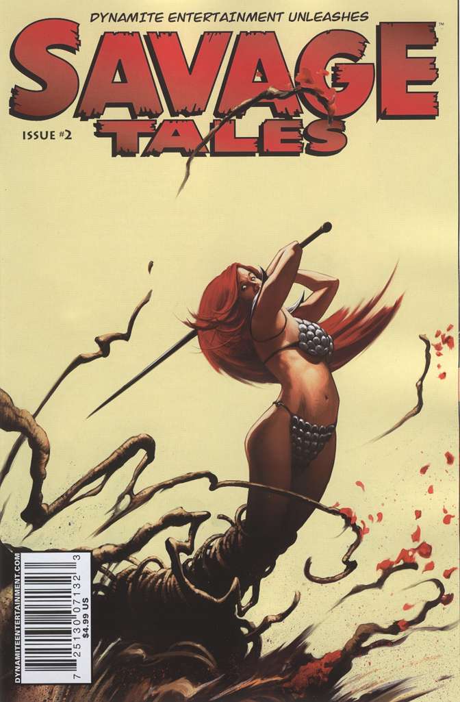 Savage Tales (Dynamite) #2 Variation C