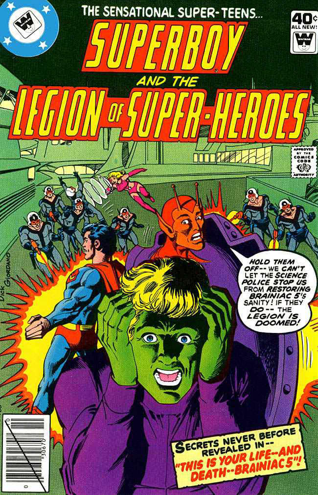 Superboy and the Legion of Super-Heroes #256 Variation A