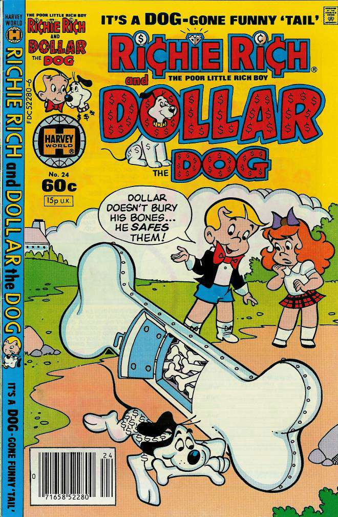 Richie Rich & Dollar, the Dog #24