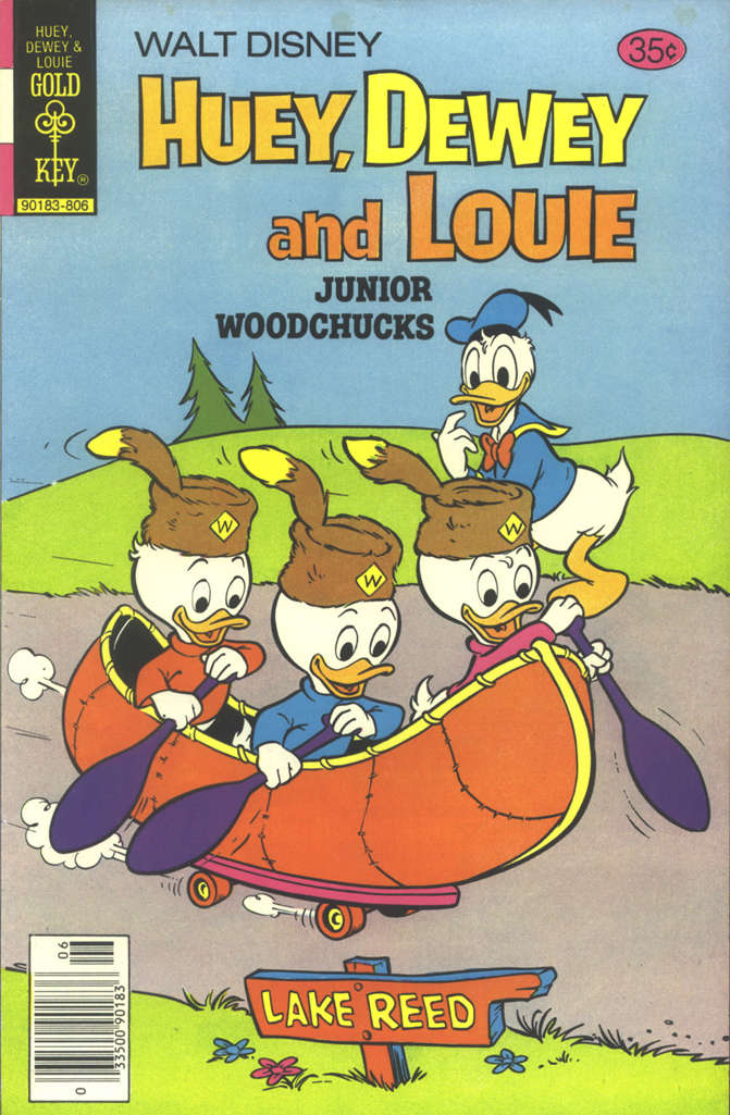 Huey, Dewey, and Louie Junior Woodchucks #50