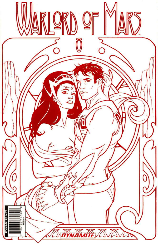 Warlord of Mars #8 Variation D