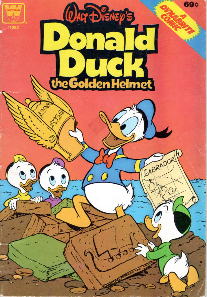 Donald Duck The Golden Helmet