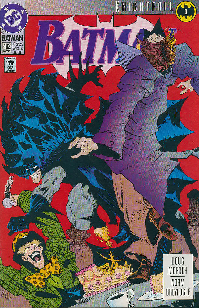 Batman #492  - 2nd printing